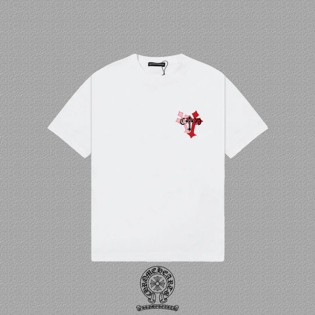 [CH ] 2026FW T LOGO Premium 26s Same Style ：Black White Gray Size：S M L XL 2XL